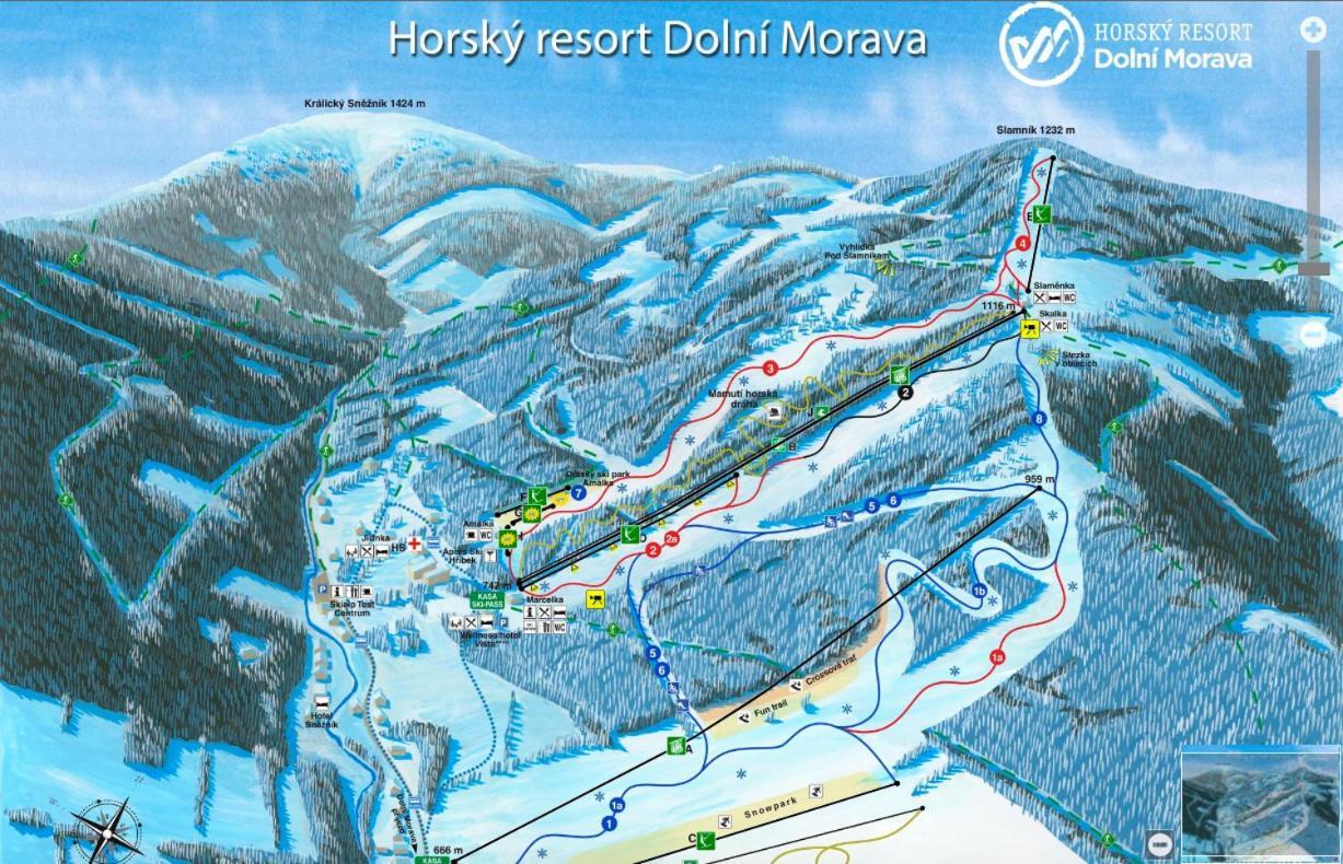 Hotel Zlata Labut Králíky Exteriör bild